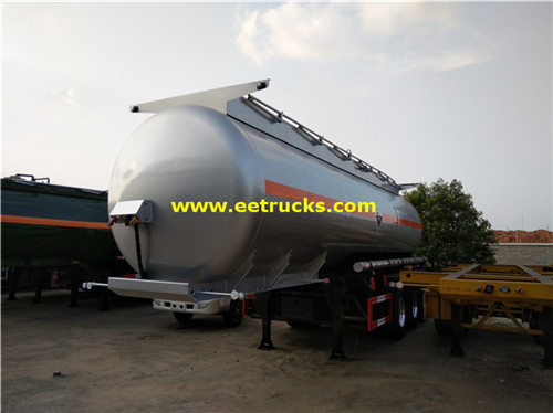 35T 34000 lita sodium hydroxide tanker trailers