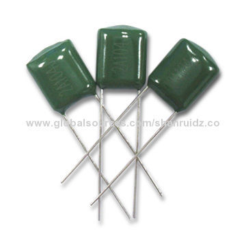 Mylar Polyester Film Capacitors, 100V for Audio