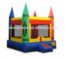 Crayon Bouncejumping castle,moonwalk,inflatable bounce house