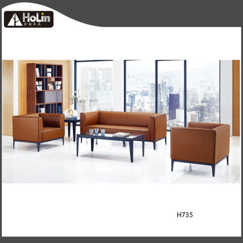 PU Leather Luxury Hotel Lounge Office Sofa