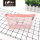 Pink series style make up plastic cosmetic bag