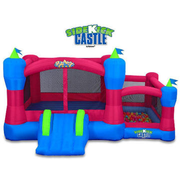 Outdoor Kids Commercial Grade 0.55mm Pvc Tarpaulin Combo Jumpers, Party Bouncers For Rent