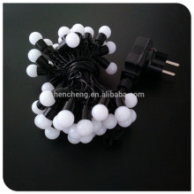 50 LED warm white string lights with ball include an adaptor christmas light outdoor light