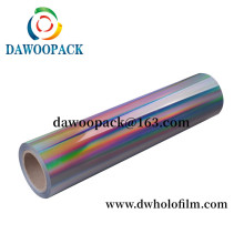 Aluminum Silver metalized pvc film 50 micron