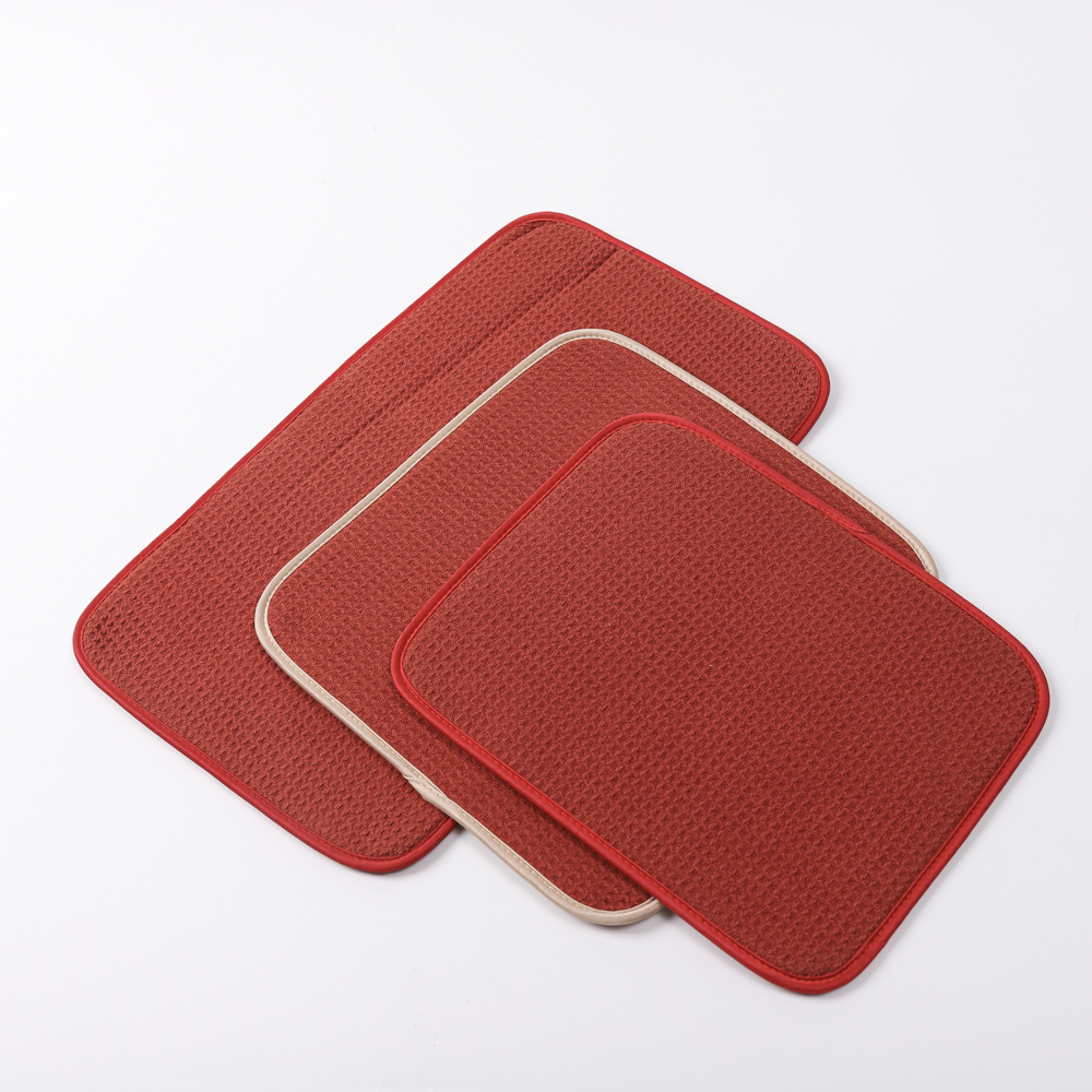 Microfiber Absorbent Dish Wet And Dry Mats