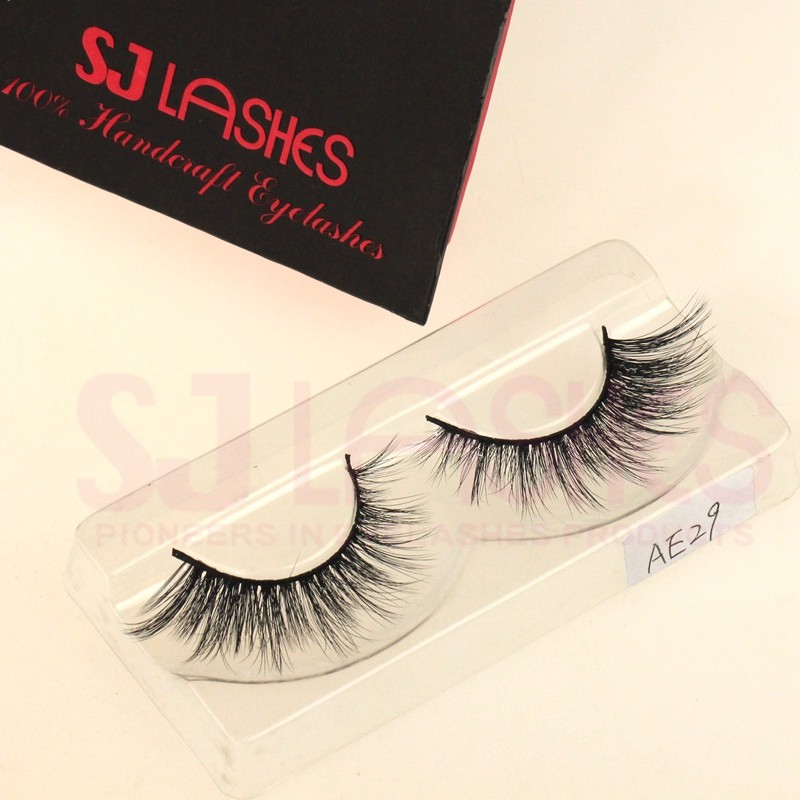 Longest Wispy False Eyelashes/Private Label 3D Silk/Sythetic/Mink Lashes