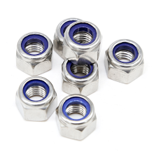 Stainless Steel Anti-loose Nylon Insert Nuts