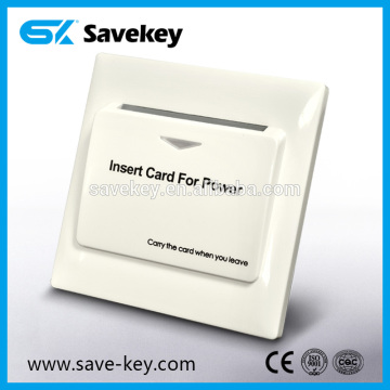 HVAC Mi-fare One hotel key card switch energy saver