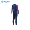 Traje de buceo de traje completo de neopreno de piel de marsina para mujeres