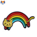 Metal Craft Customized Rainbow Cloud Enamel Lapel Pin