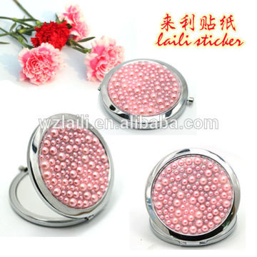 fashion jewel stickers for name card holder /acrylic mirror stickers /rhinestone stickers