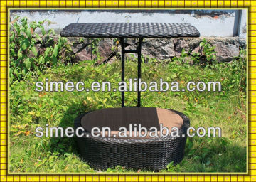 rattan wicker pet bed outdoor