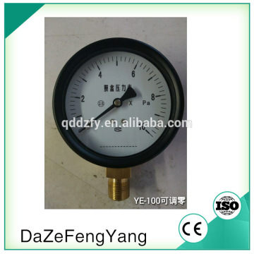 high quality steam boiler low pressure gauge