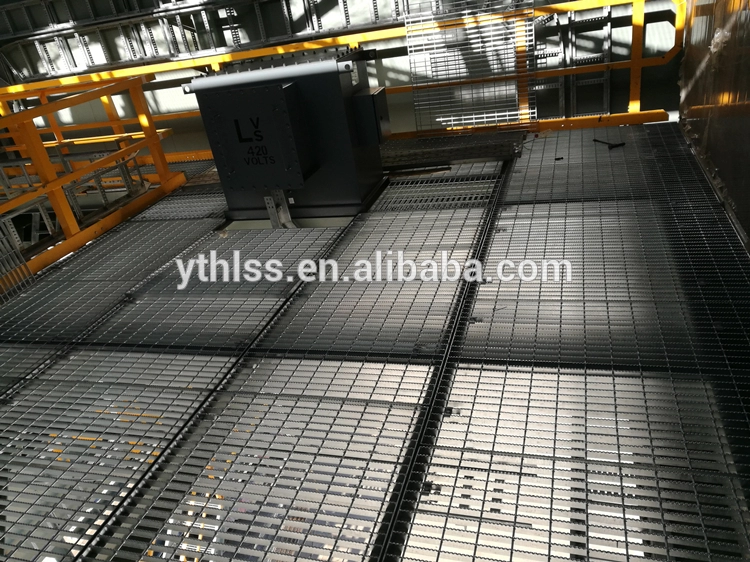 Heavy duty galvanized steel grating platform steel grating plate