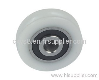 Grooved Plastic Wheel With Bearing B625.2004 