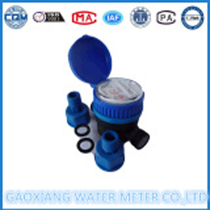 Single Jet Water Meter with Nylon Material