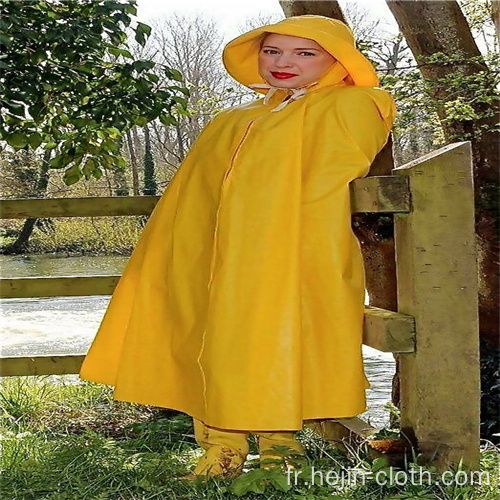 extérieur tout couleur pvc adulte raincape