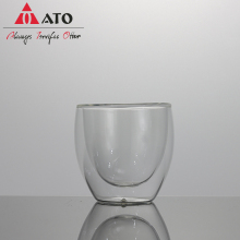 Kitchen Tabletop Double Wall Drink Glass Cup