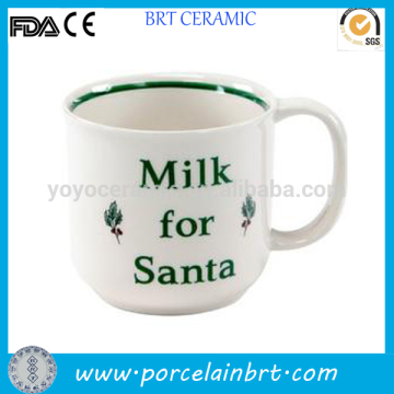 Ceramic milk for santa 2014 christmas gift idea