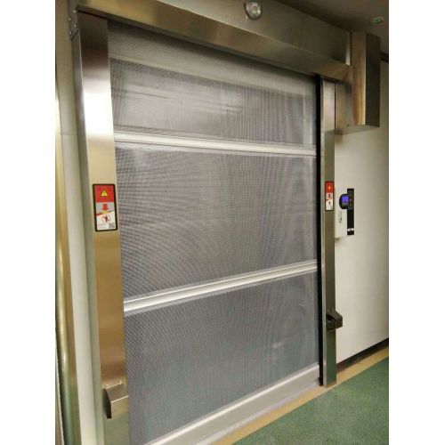 Indústria PVC Rolling Fast Rolling Automatic Door