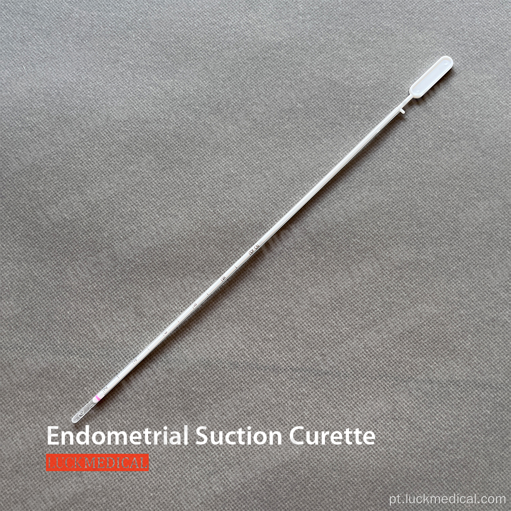 Sucção endometrial descartável Curette Medical