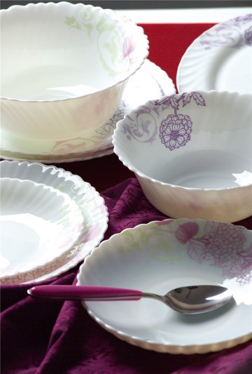 Opal Glassware Dinnerware Set