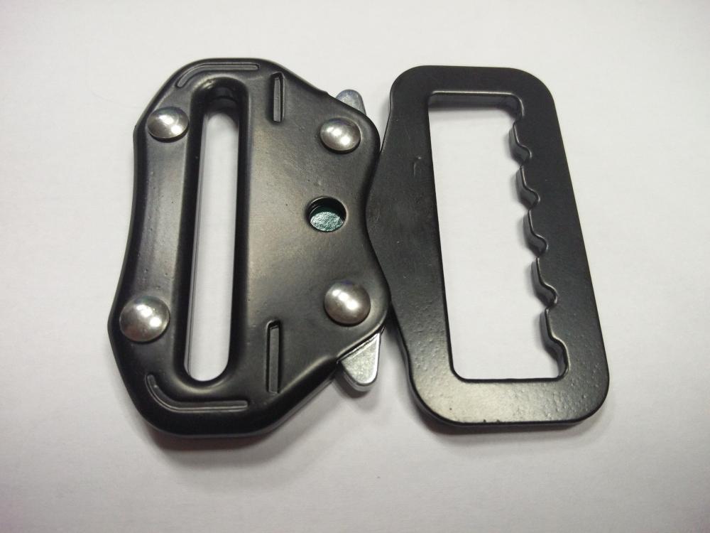 New Product Black Steel Buckle with 18KN Breaking Strength