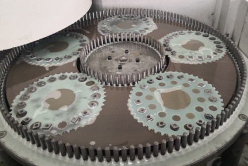 Carbide blade double side surface grinding machine