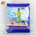 Fashionable promotional disposable raincoat for adult Asian Hot