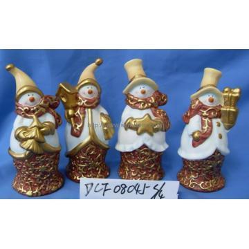 Ceramic Christmas Snowmen