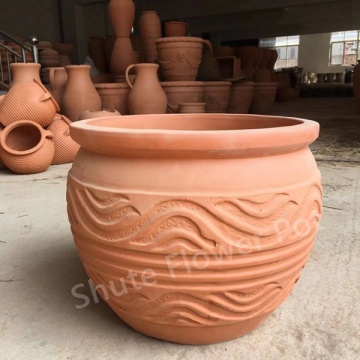 Las mejores ollas de flores de terracotta de arcilla pequeña