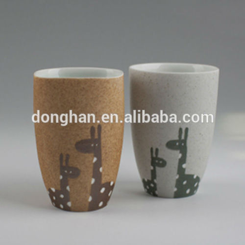 glazed ceramic cup