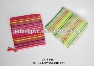 Nylon mesh cosmetic bag