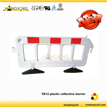 TB12 Reflective Water Fill Barrier with Rubber Feet