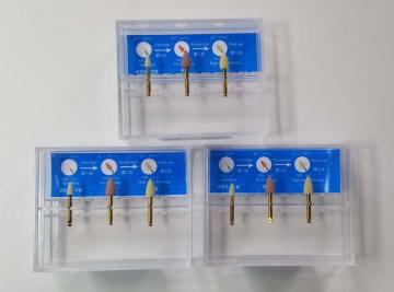 Dental diamond bur zirconia dental polishing kit