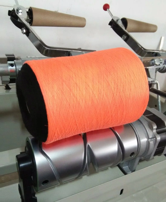 2 Spindle Yarn Winding Machine with Double Wax