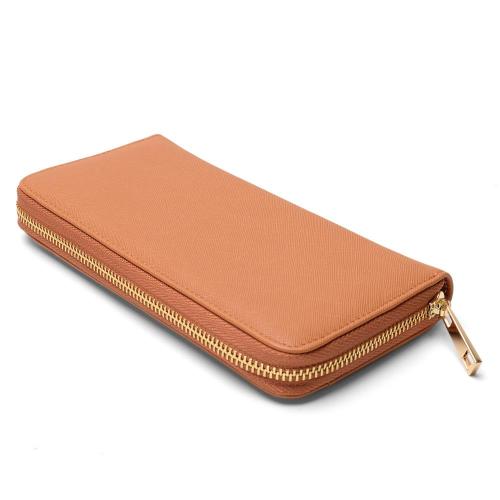 Travel Purse carteras mujeres Zip Around Clutch Wallets