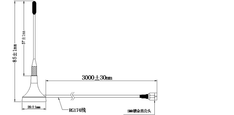 WIFI  sucker antenna