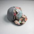 Cotton Jersey Print Snapback Cap