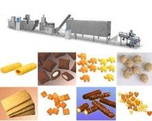 inflating snacks processing line