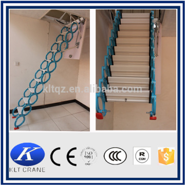 electric folding telescopic loft ladder