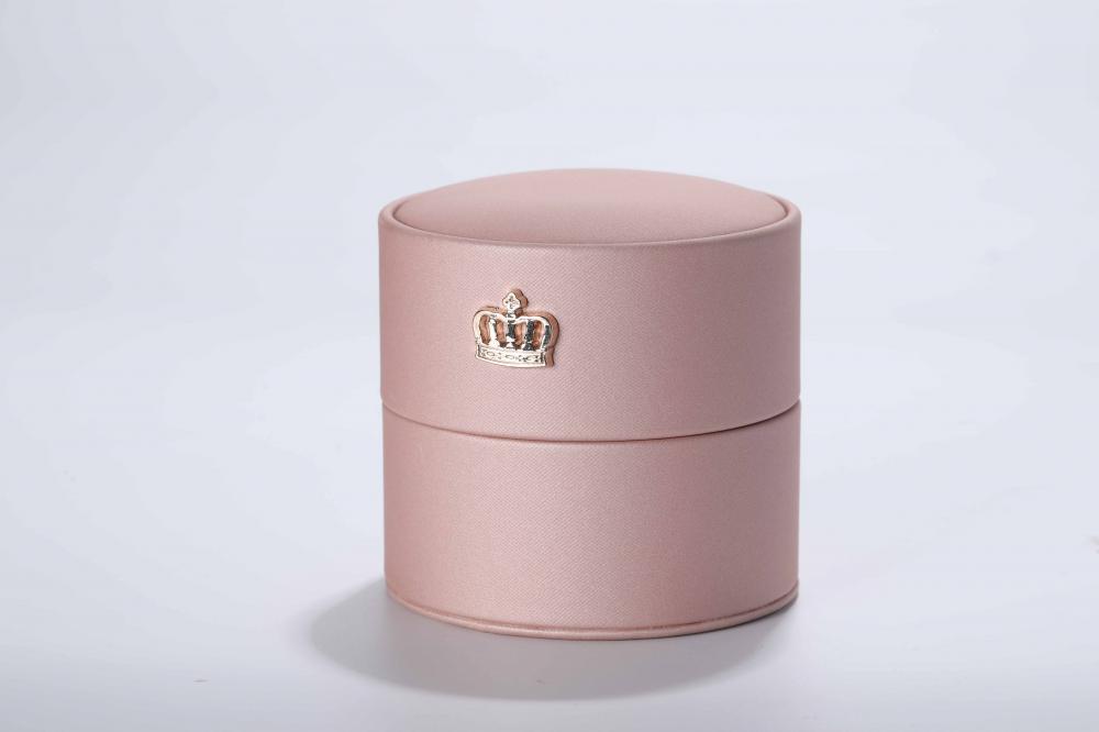 Impresión de caja de embalaje de perfume rosa