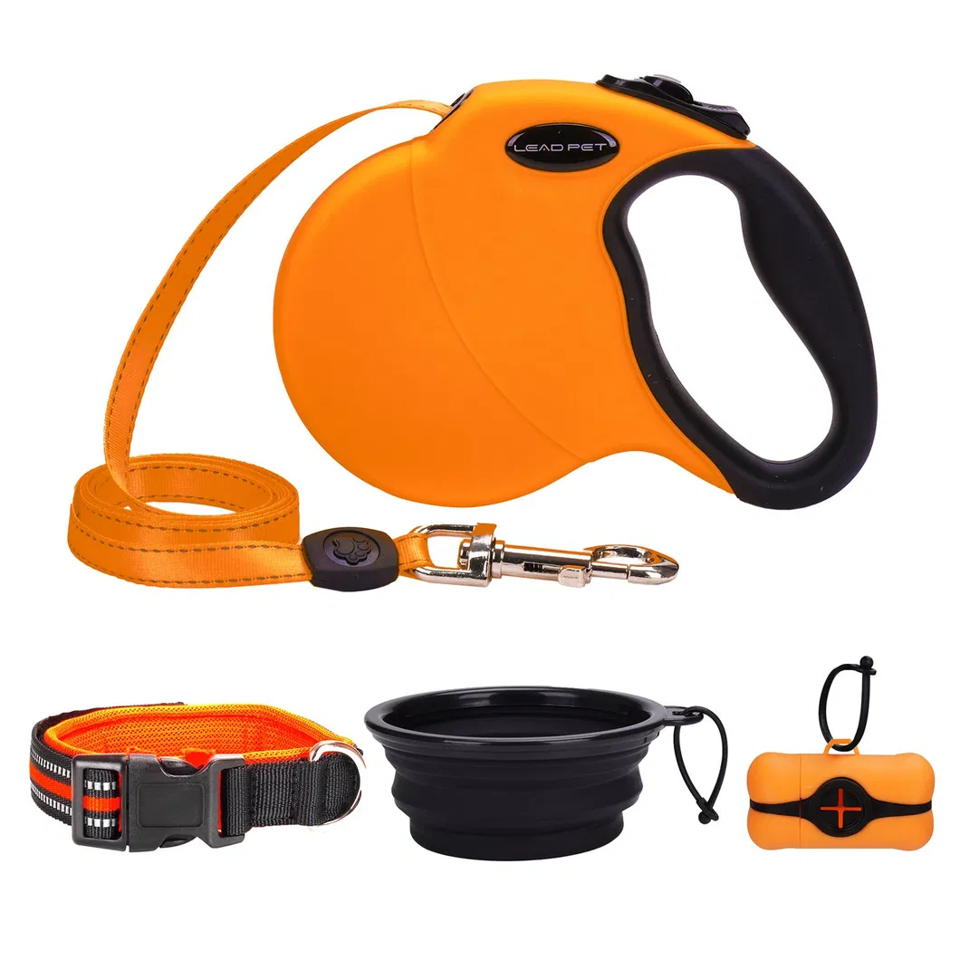 Dog Walking Pet Leash for Medium Large Dogs Heavy Duty Retractable Dog Leash Pet Products