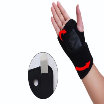 Personalized rubber leather wrist support brace bands