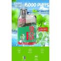 Sabores misturados de frutas 15000 Puffs descartáveis ​​vape