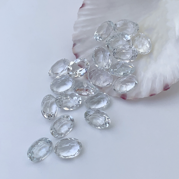 High Quality White Topaz Natural Gemstone Pendant Necklace