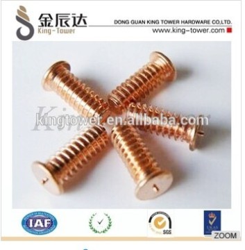 18-8 weld/brass stud screws spot weld screws