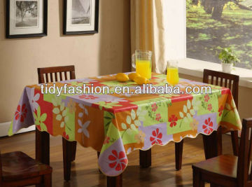 PEVA restaurant table cloth