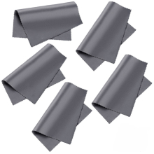 Custom Color Silk Print Microfiber Eyeglass Cleaning Cloth