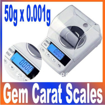 50g*0.001g Digital Carat Scale /Jewelry Diamond Scale